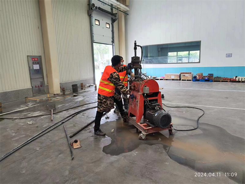 海沧厂房地面下沉塌陷注浆加固施工